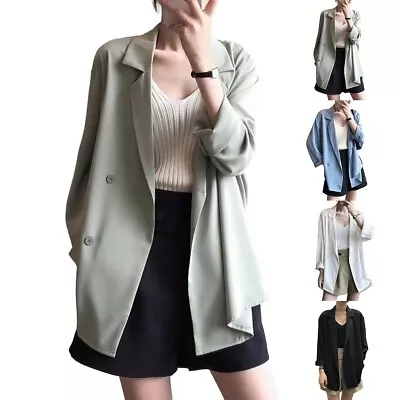 Buy Stylish And Elegant Women's Blazers Lapel Business Coat Thin OL Jacket • 25.12£