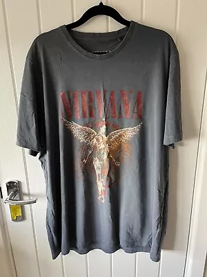 Buy Next Ladies Large Nirvana T Shirt Grey BNWT • 0.99£