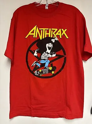 Buy VTG Anthrax Gilda’s Club NYC T Shirt Concert Event Metal Metallica Saint Vitus L • 123.03£