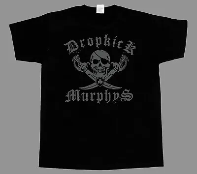 Buy Dropkick Murphys Jolly Roger Short - Long Sleeve New Black T-shirt 3 4 5xl • 19.19£