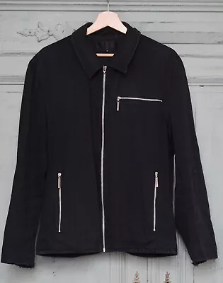 Buy Yves Saint Laurent YSL Vintage Cotton Harrington Jacket M • 55£