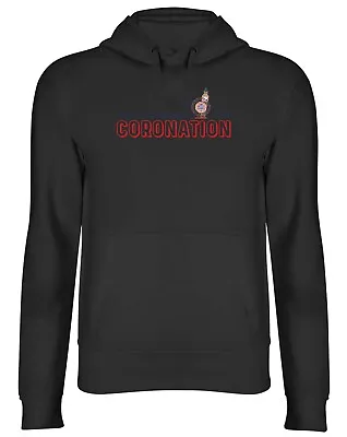 Buy Coronation Hoodie Mens Womens Just A Mum Who Loves The Coronation Top Gift • 17.99£