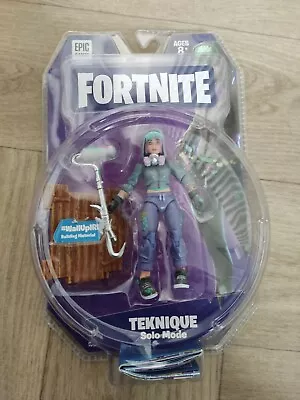 Buy Fortnite Teknique Solo Mode 4  Figure Pack By Jazwares Collectible Toy Epic Game • 4.99£