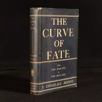 Buy 1941 The Curve Of Fate By J. Lonsdale Bryans First Edition Dust Wrapper Uncommon • 123.50£
