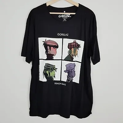 Buy GORILLAZ Mens Size 2XL / XXL Demon Days Short Sleeve Tee T-shirt • 34.15£