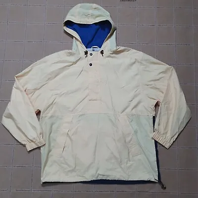 Buy Vintage Cutter And Buck Pullover Half Zip Anorak Windbreaker Jacket Size L • 19.90£