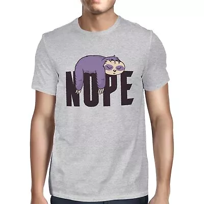 Buy 1Tee Mens NOPE Sloth  T-Shirt • 7.99£