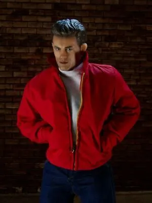 Buy Rebel Without A Cause James Dean Jim Stark Red Jacket • 56.69£
