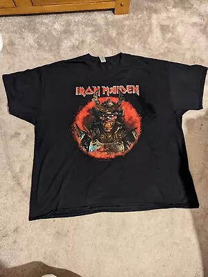 Buy Iron Maiden Senjutsu Black T-Shirt XXXL 3XL • 24.99£