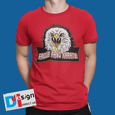 Buy Cobra Kai Eagle Fang Karate Kid T-Shirt 80s Retro Movie Tee Gift USA Fight TV UK • 9.99£