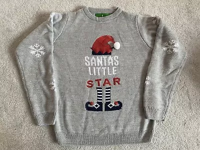 Buy Santas Little Star Christmas Jumper • 3£