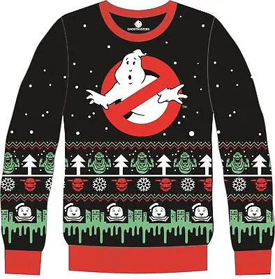 Buy Ghostbusters - Ghostbusters's Logo Christmas Sweater M • 44.39£