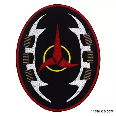 Buy Star Trek Klingon Movie Embroidered Patch Iron On/Sew On Patch Batch For Clothes • 2.09£