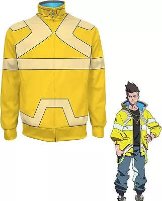 Buy Anime Cyberpunk Edgerunner Jacket Cosplay Zipper Hoodies David Cosplay Coat • 34.79£