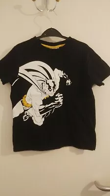 Buy Boys Black Batman T Shirt 9-10yrs 140cm • 0.99£
