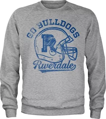 Buy Riverdale Go Bulldogs Vintage Sweatshirt Heather-Grey • 39.02£