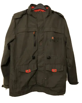 Buy Rough Stock Jacket Industrial Military Brigade Size 3XL , Green • 24.99£