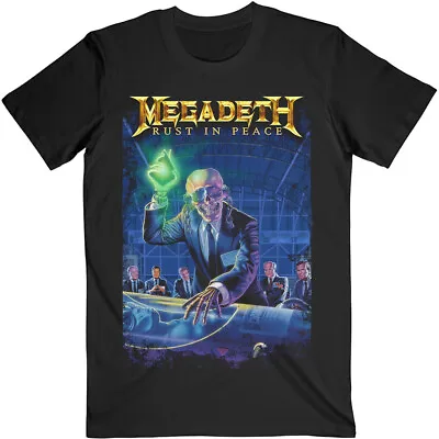 Buy Megadeth Rust In Peace 30th Anniversary Black T-Shirt - OFFICIAL • 16.29£