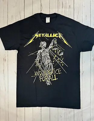 Buy Official Metallica Justice For All Tracks T-Shirt Authentic Licensed Merch • 13.50£