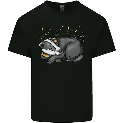 Buy A Sleeping Badger Mens Cotton T-Shirt Tee Top • 8.75£