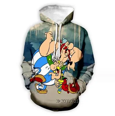 Buy 3d Anime Cartoon Printing Long Sleeved Hoodie Men's Casual Sweatshirts Jacket • 19.10£