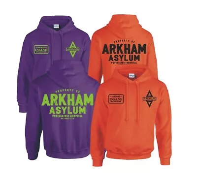Buy Inspired By Joker  Arkham Asylum  Hoodie • 24.99£