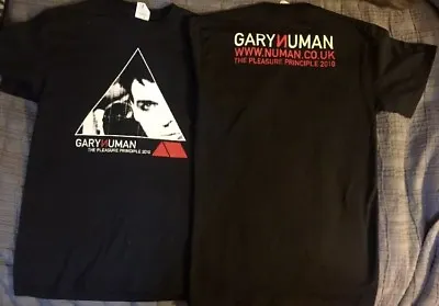 Buy Gary Numan UK 2010 Tour The Pleasure Principle Tshirt Men’s Size S NEW • 28.35£