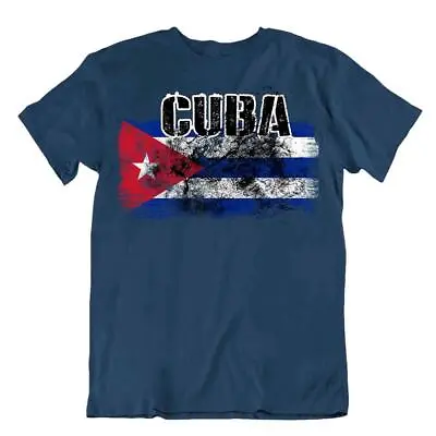 Buy Cuba Flag Tshirt T-shirt Tee Top City Map PHRYGIAN CAP OAK PRIDE SOUVENIR • 22.59£