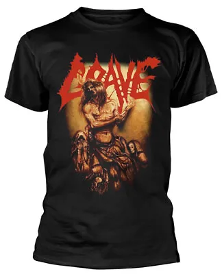 Buy Grave 'And Here I Die... Satisfied' (Black) T-Shirt - NEW & OFFICIAL! • 16.29£