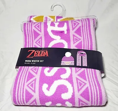 Buy NWT Legend Of Zelds Princess Of Hyrule Cold Weather Women's Purple Scarf Only • 23.05£