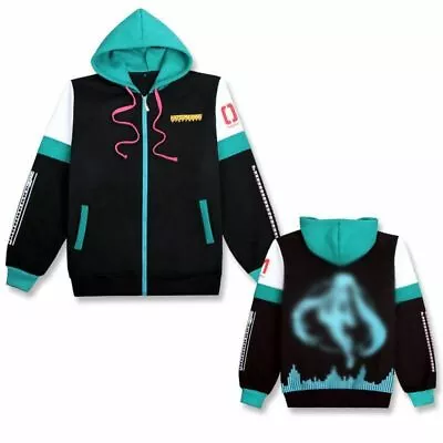 Buy New Anime Costume Coat Jacket Full-Zip Hoodie Sweatshirt Jumper Top • 29.03£