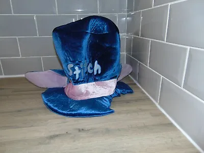 Buy Disney Disneyland Paris STITCH Plush 30cm Large Top Hat Lilo And Stitch - VGC • 14.99£