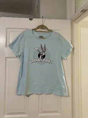 Buy Looney Tunes Bugs Bunny T-Shirt Ladies XL 16 18 20 • 2.99£