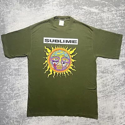 Buy Vintage 90’s Sublime Band Tshirt XL Skunk Records RARE Ska Punk • 35£