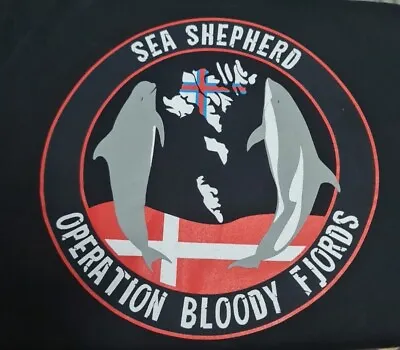 Buy Sea Shepherd Operation Bloody Fjords T Shirt Size 3xl XXXL  • 15£