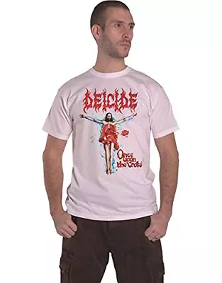 Buy DEICIDE - ONCE UPON THE CROSS WHITE - Size XL - New T Shirt - J72z • 17.09£
