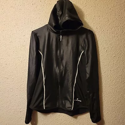 Buy Star Wars Her Universe Black Running Jacket Long-Sleeve Zip-Up Hoodie Size Large • 26.46£
