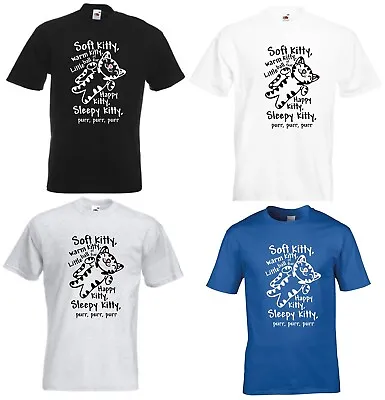 Buy Kids Soft Kitty Warm Kitty T Shirt Inspired Bazinga Big Bang Size 3-4 To 12-13 • 8.99£