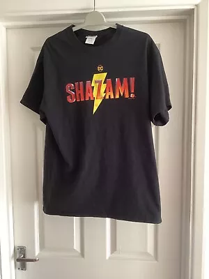 Buy DC Comics Shazam Movie Logo T Shirt • 10£