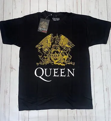 Buy Official Queen Crest T-Shirt New Unisex Licensed Merch • 13£