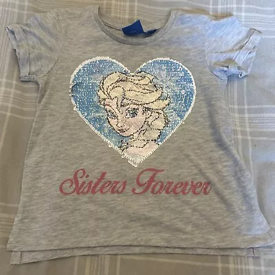 Buy Girls 5-6 Years Disney Frozen T-shirt  • 0.99£