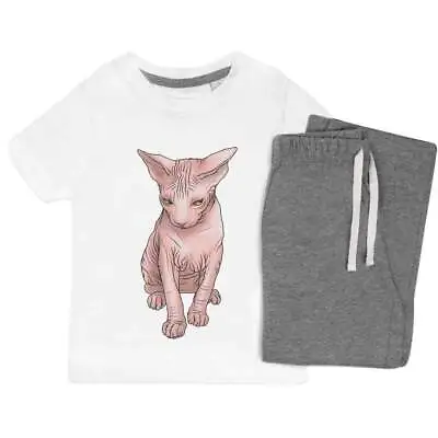 Buy 'Grumpy Sphynx Cat' Kids Nightwear / Pyjama Set (KP032218) • 14.99£