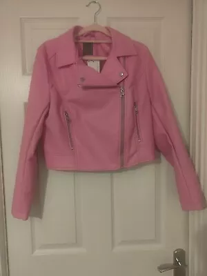 Buy Brand New Ladies Pink Jacket • 8£