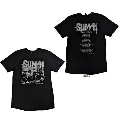Buy Sum 41 Unisex T-Shirt: Band Photo European Tour 2022 (Back Print & Ex-Tour) OFFI • 18.29£