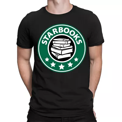 Buy Book Coffee Drinks Reading Lover Caffeine Funny Mens Womens T-Shirts Tee Top#DJV • 9.99£