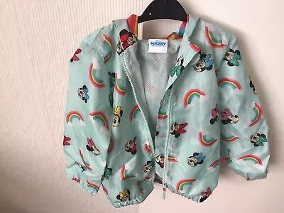 Buy Girl Mickey Multicoloured Long Sleeve Waterproof Jacket Age 3-4 Years  • 3.50£