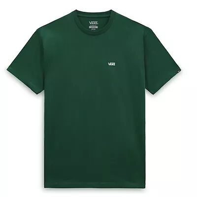 Buy Vans Left Chest Logo Tee Eden White T-Shirt New Summer S M L XL • 27.54£