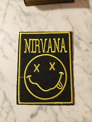 Buy Nirvana Band Sew On / Iron On Embroidered Patch 😈 • 2.39£