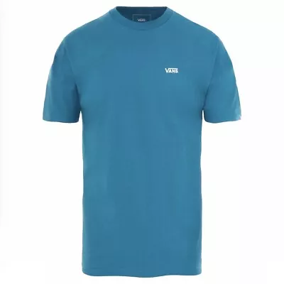 Buy Vans Left Chest Logo T Shirt Corsair Blue (s) • 14.99£
