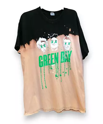 Buy Green Day Vintage T Shirt Size Large Brown Mix • 15£